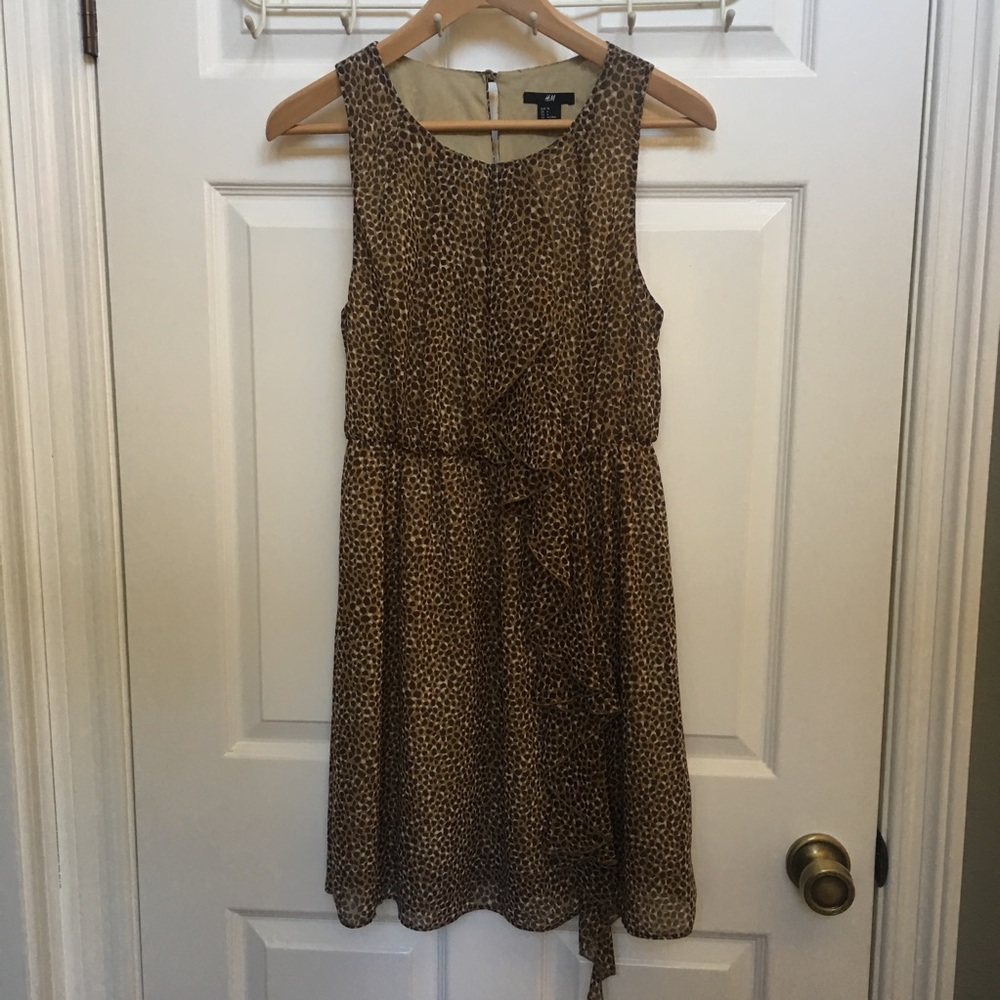 Leopard H&M dress